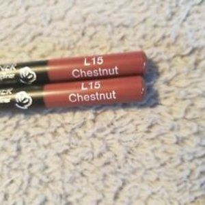 4 Pack, LA Splash Waveliner Pencils. L15 Chestnut